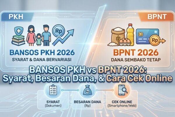 Bansos PKH vs BPNT 2026: Syarat, Besaran Dana, dan Cara Cek Online