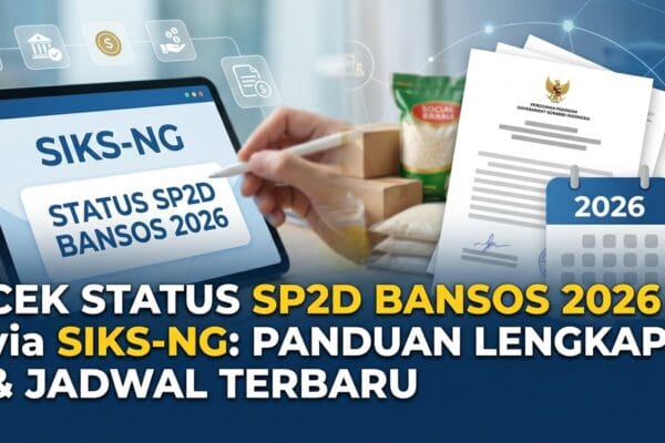 Cek Status SP2D Bansos 2026 via SIKS-NG: Panduan Lengkap dan Jadwal Terbaru