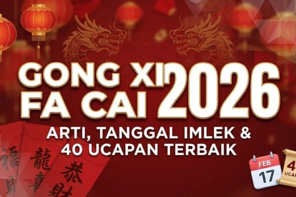Gong Xi Fa Cai 2026: Arti, Tanggal Imlek & 40 Ucapan Terbaik