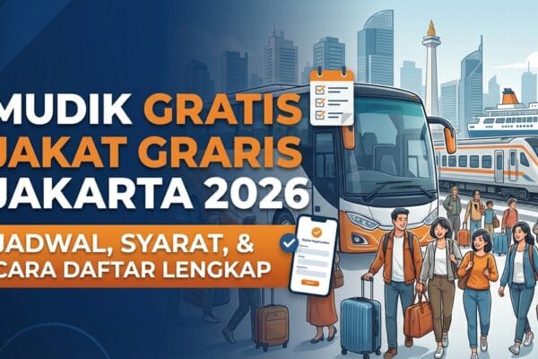 Mudik Gratis Jakarta 2026: Jadwal, Syarat, dan Cara Daftar Lengkap