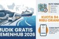 Mudik Gratis Kemenhub 2026: Kuota 94 Ribu Orang, Ini Rute dan Cara Daftarnya