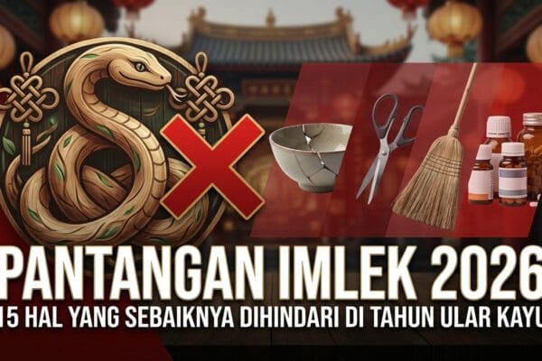 Pantangan Imlek 2026: 15 Hal yang Sebaiknya Dihindari di Tahun Ular Kayu