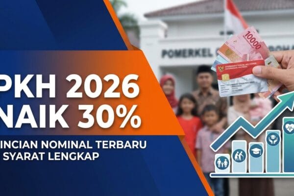 PKH 2026 Naik 30%: Rincian Nominal Terbaru per Komponen & Syarat Lengkap