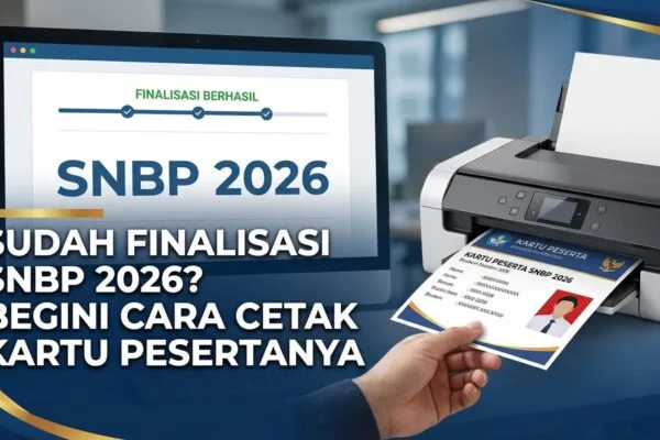 Sudah Finalisasi SNBP 2026? Begini Cara Cetak Kartu Pesertanya